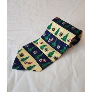 Vivace Men's Christmas (Christmas Tree,‎ Present & Oddments) Men's Neck Tie